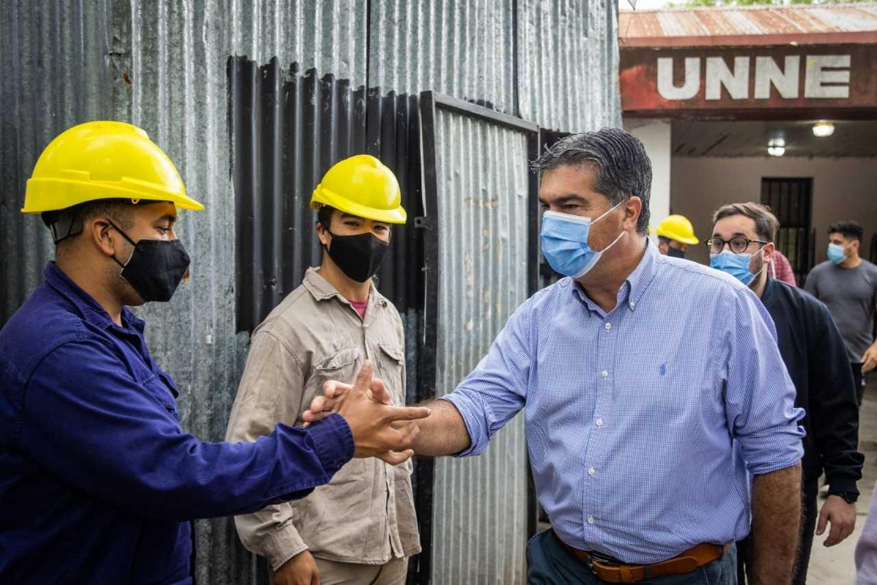 Capitanich Recorri Las Obras De Refacci N De La Residencia Estudiantil