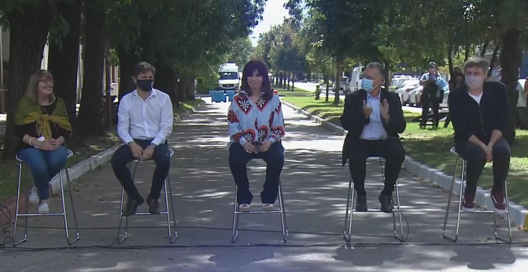 Cristina Fernández y Kicillof inauguran un Espacio de la Memoria en Las ...