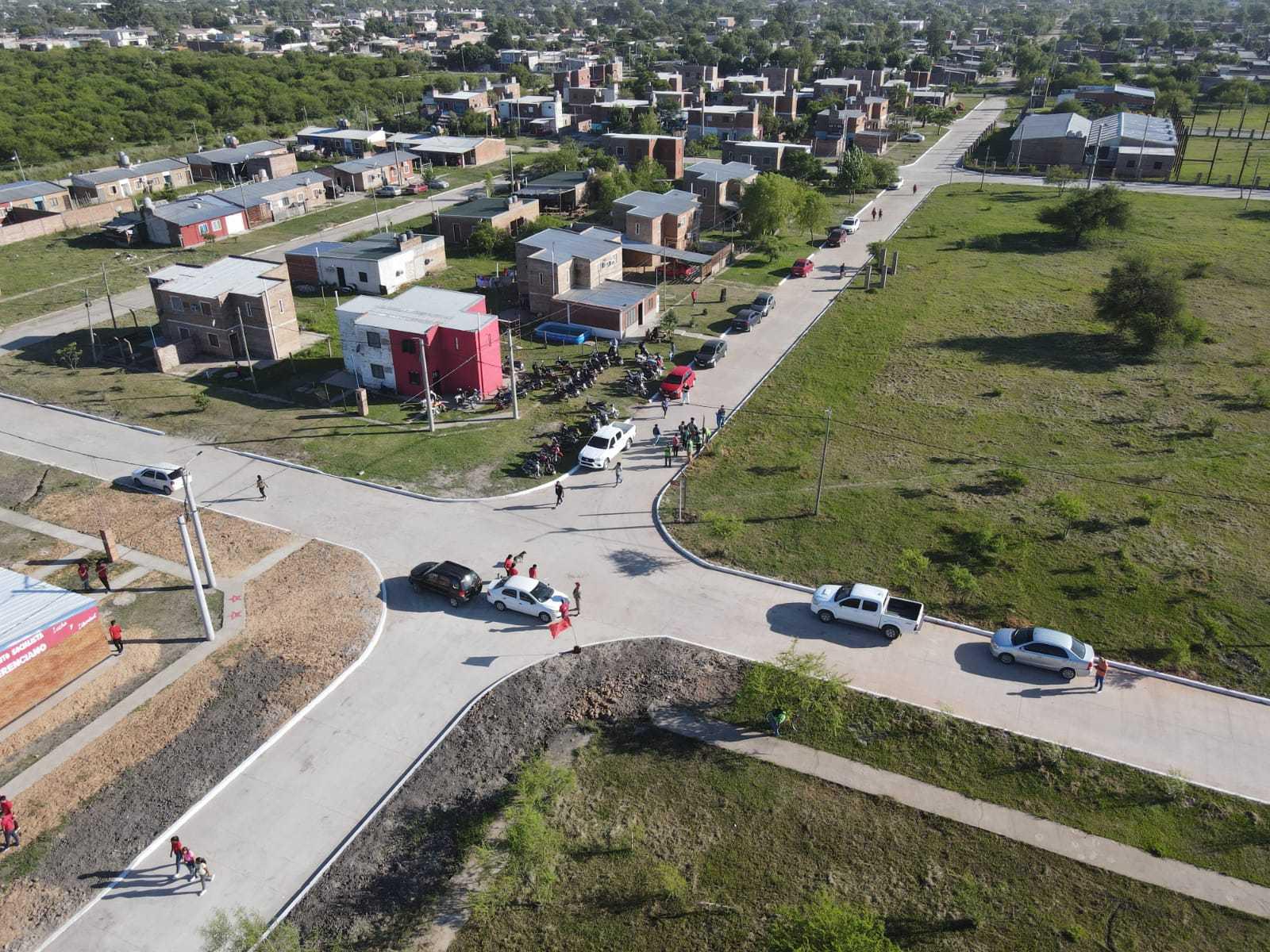 BARRIO EMERENCIANO SENA Capitanich y la Direcci n de Vialidad