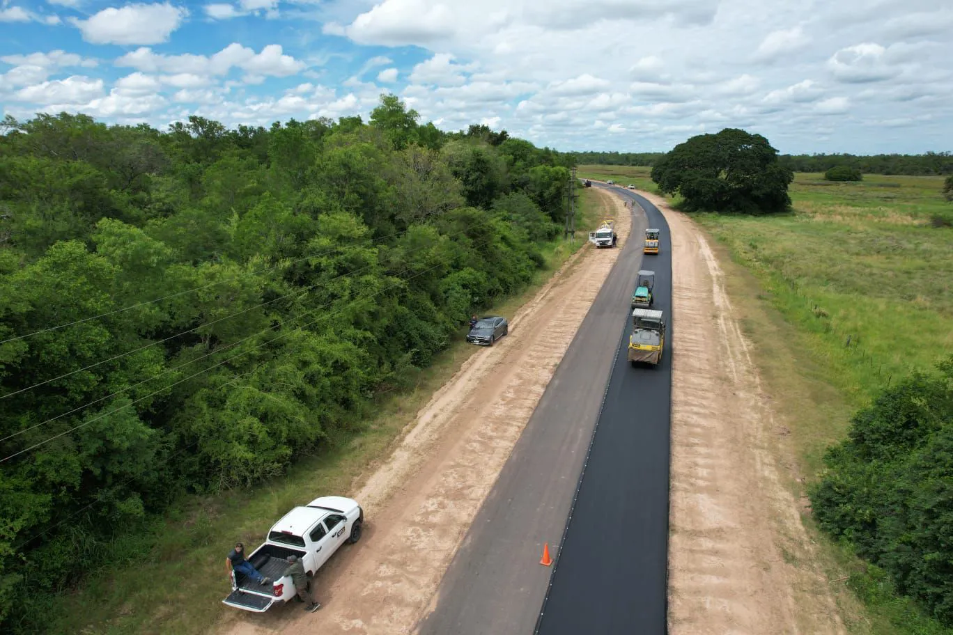 Avanzan las obras en la Ruta Provincial N°30 que unirá Colonias Unidas ...