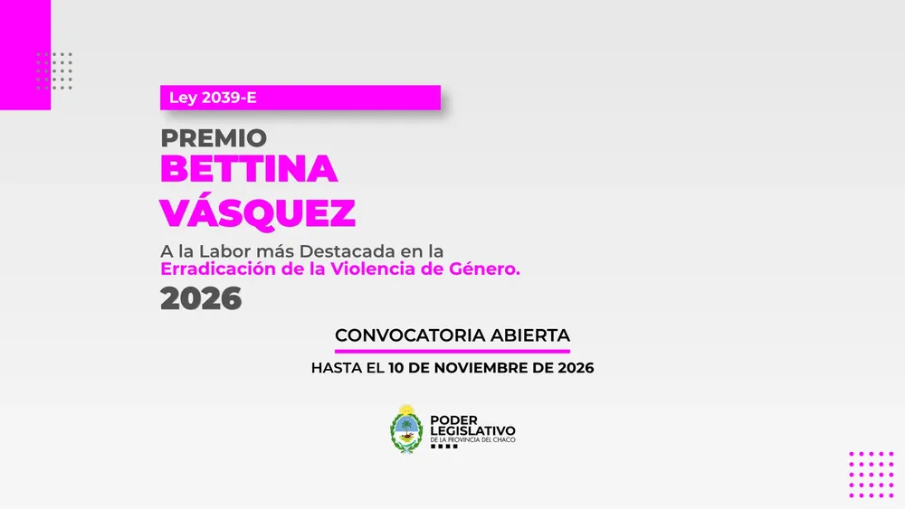 portada pnota del PREMIO “BETTINA VÁSQUEZ”
