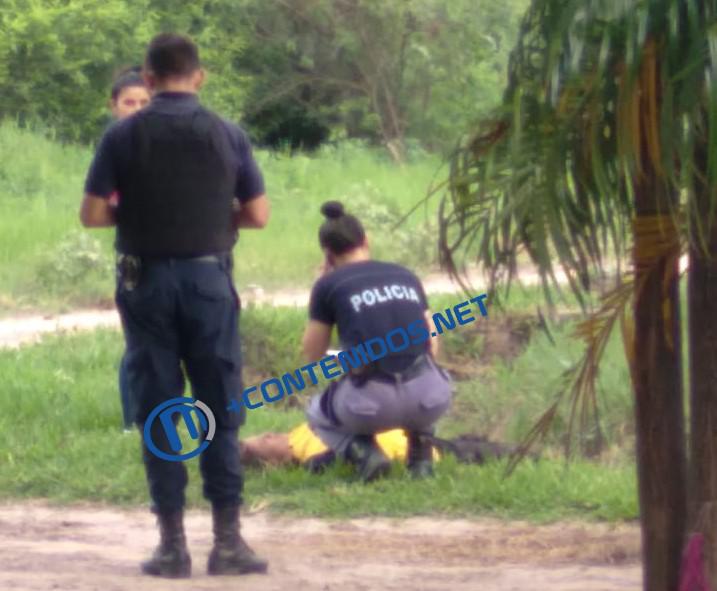 SAN MARTIN CHACO Una joven se emborrach cay a una zanja y fue