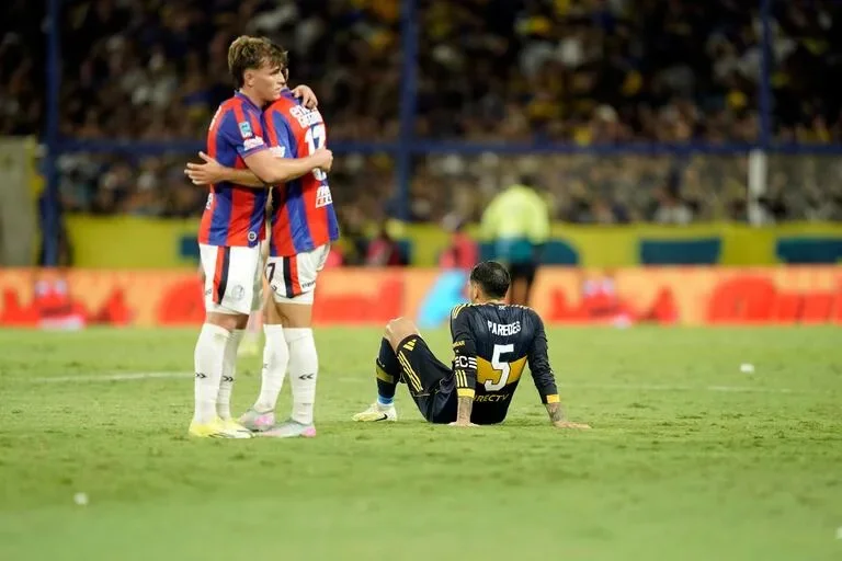 Boca Juniors y San Lorenzo empataron 1-1 en el clásico en La Bombonera