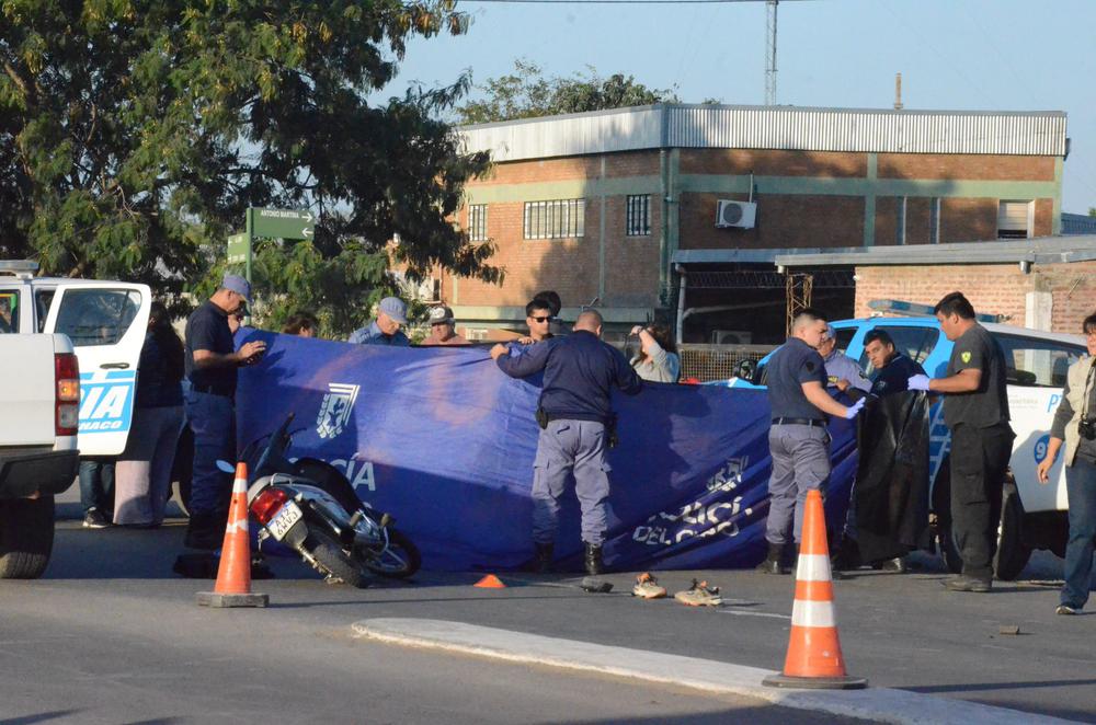 ACCIDENTE FATAL EN RESISTENCIA Una mujer pierde la vida en