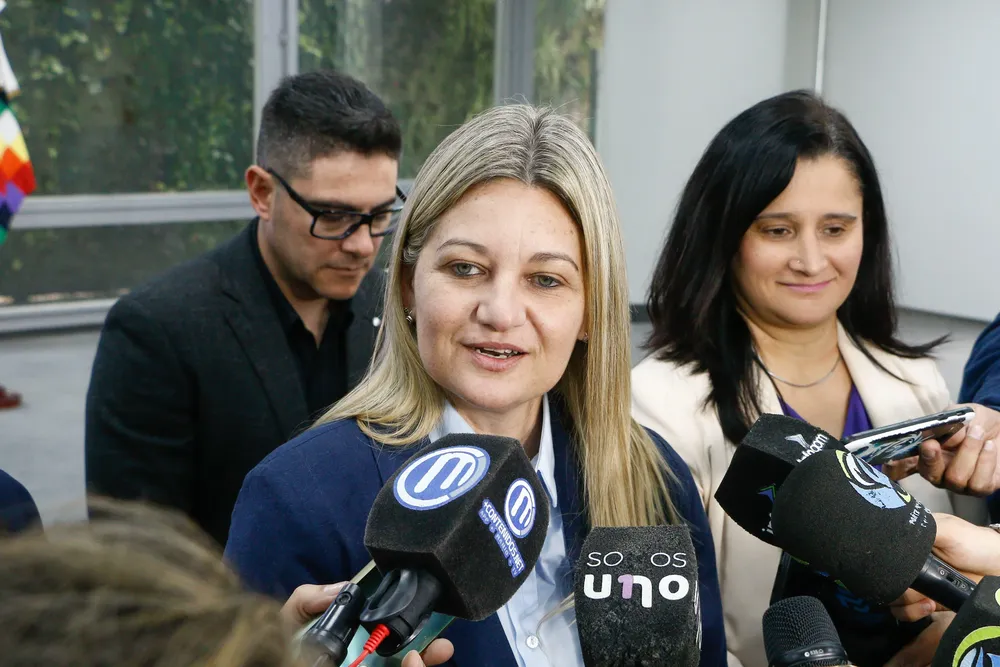 Carolina Meiriño, secretaria general de Gobierno.